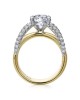 Gabriel & Co. Contemporary Collection Diamond Engagement Ring